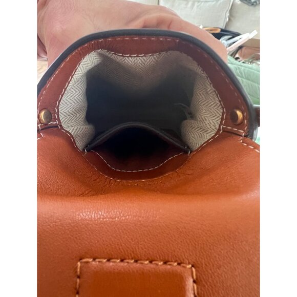 TORY BURCH CAMEL BROWN MILLER CROSSBODY - Picture 7 of 9